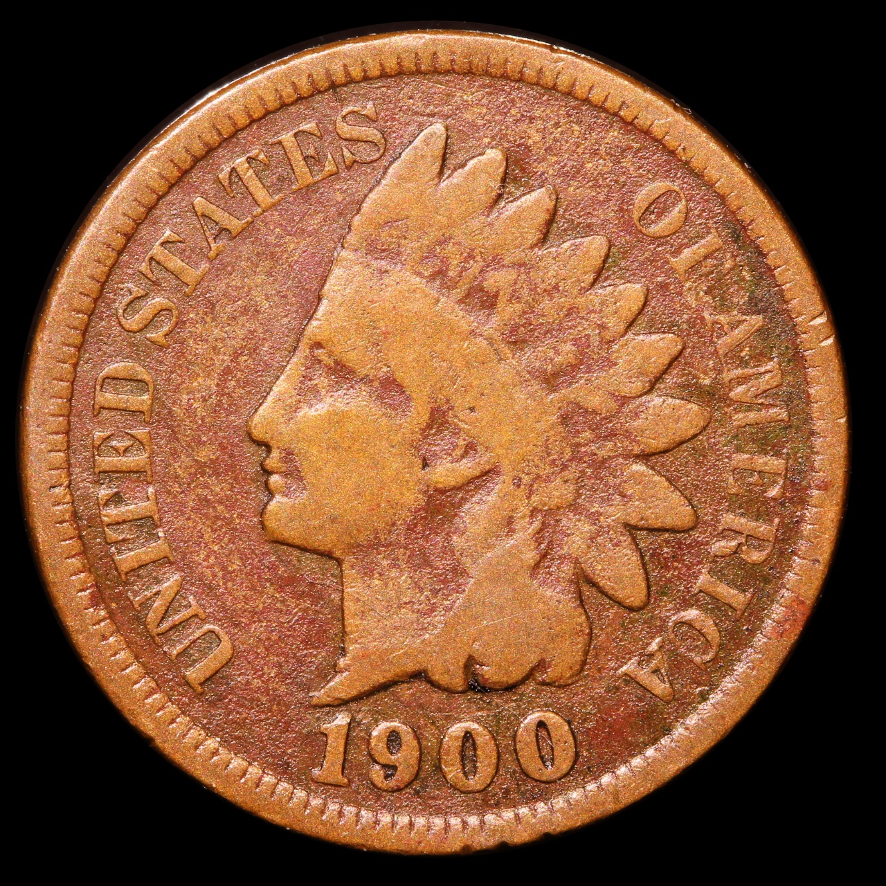 1900 Indian Cent, G-4