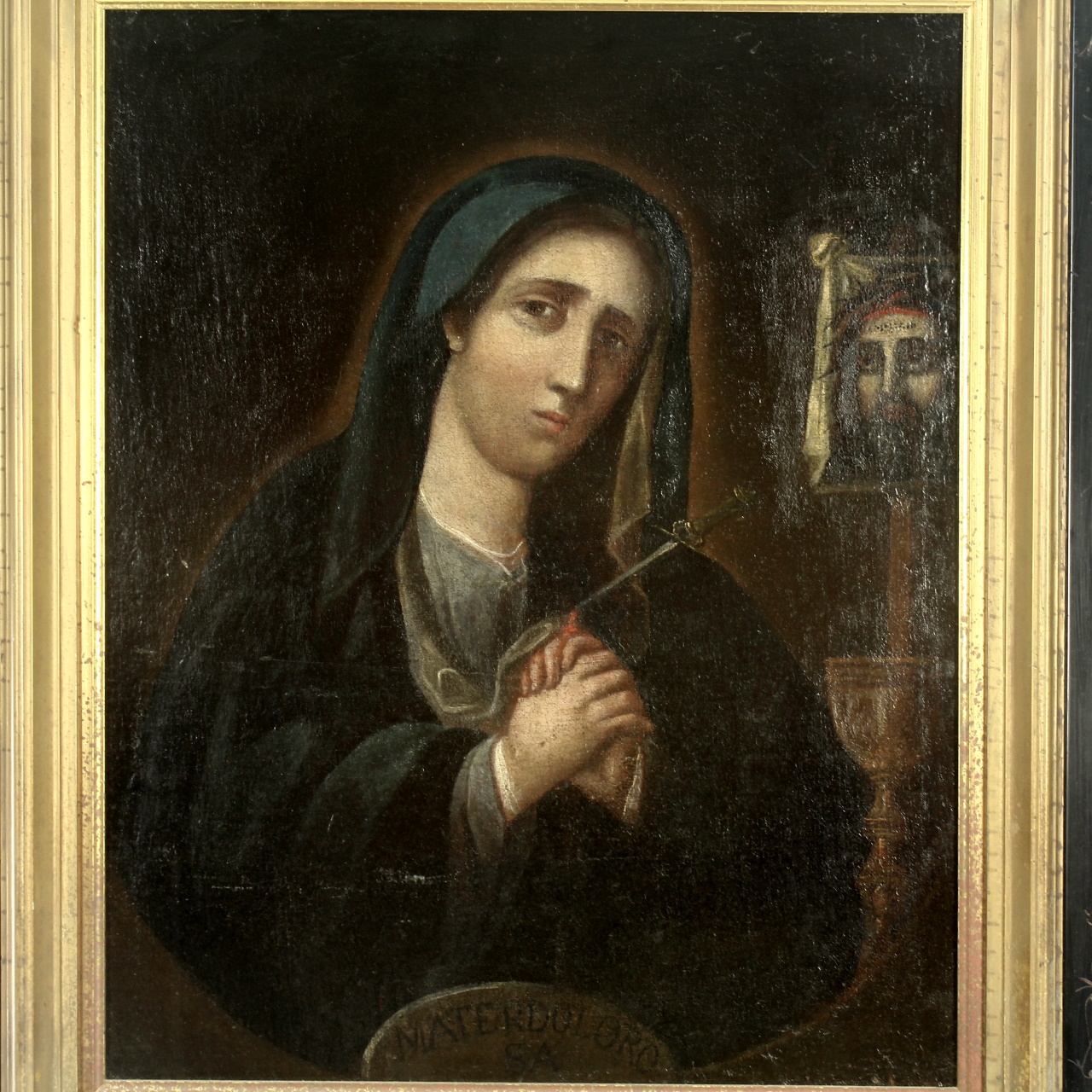 17th C. Spanish Oil on Canvas, 